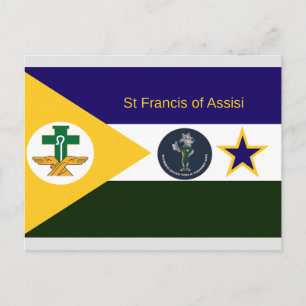 Tarjeta de vacaciones de San Francisco de Asís