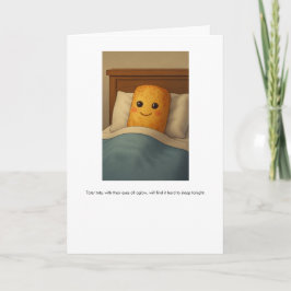 Tarjeta de vacaciones de Tater Tots