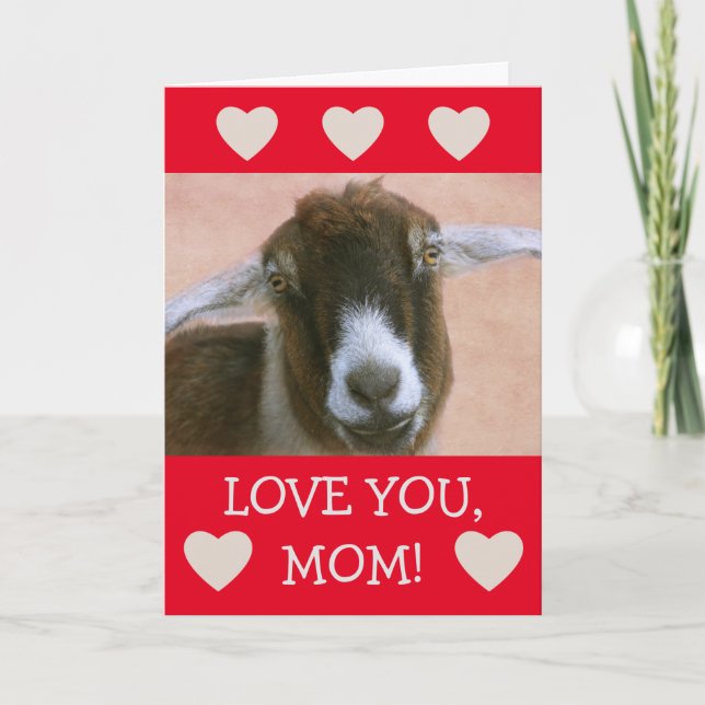 Tarjeta de vacaciones del Día de la Madre (Anverso)