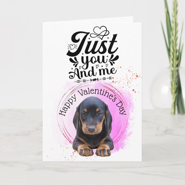 Tarjeta de vacaciones del El día de San Valentín P (Anverso)