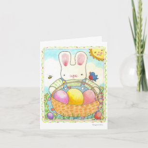 Tarjeta de vacaciones Easter Boy Bunny