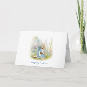 Tarjeta de vacaciones Easter Peter Rabbit