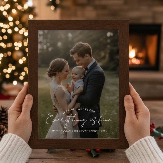 Tarjeta de vacaciones elegante para familia Todo e (Subido por el creador)