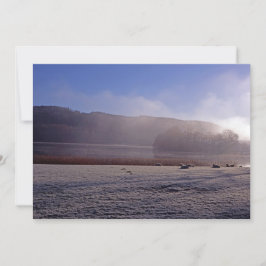 Tarjeta de vacaciones Esthwiate Water Winter