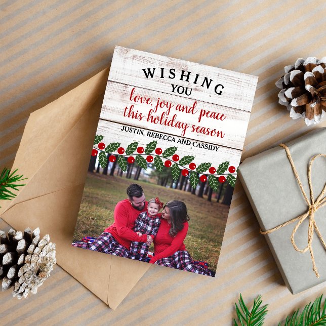 Tarjeta de vacaciones familiar de Navidades de cha (Subido por el creador)