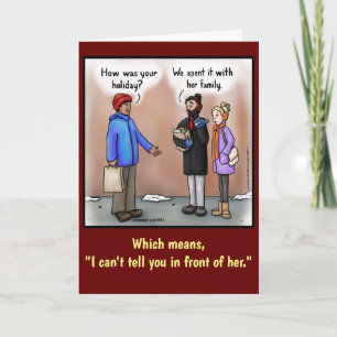 Tarjeta de vacaciones feliz