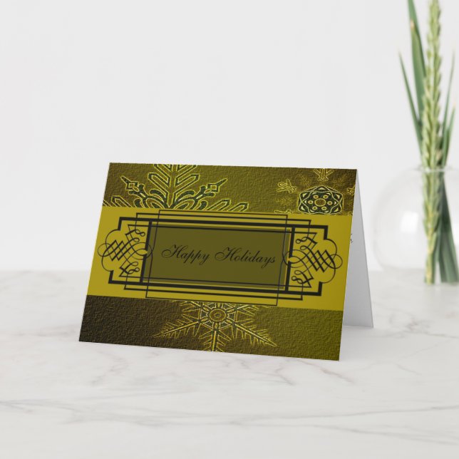 Tarjeta de vacaciones feliz (Anverso)