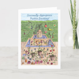 Tarjeta de vacaciones feliz