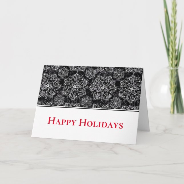 Tarjeta de vacaciones feliz (Anverso)