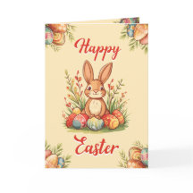 Tarjeta de vacaciones feliz de Semana Santa