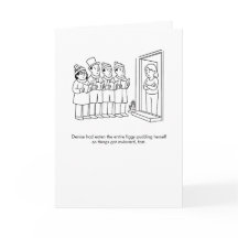 Tarjeta de vacaciones Figgy Pudding