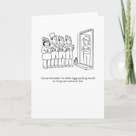Tarjeta de vacaciones Figgy Pudding