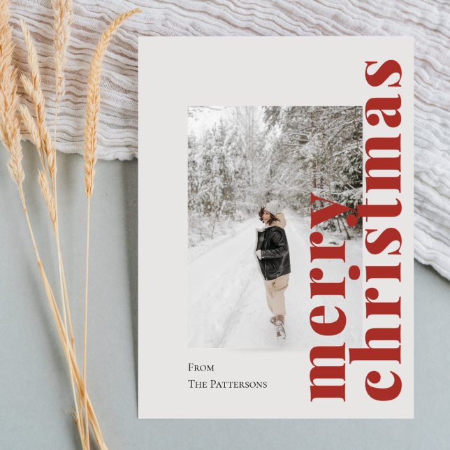 Tarjeta de vacaciones fotográfica para Navidades s (Subido por el creador)