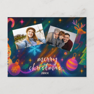 Tarjeta de vacaciones fotográfica personalizada -