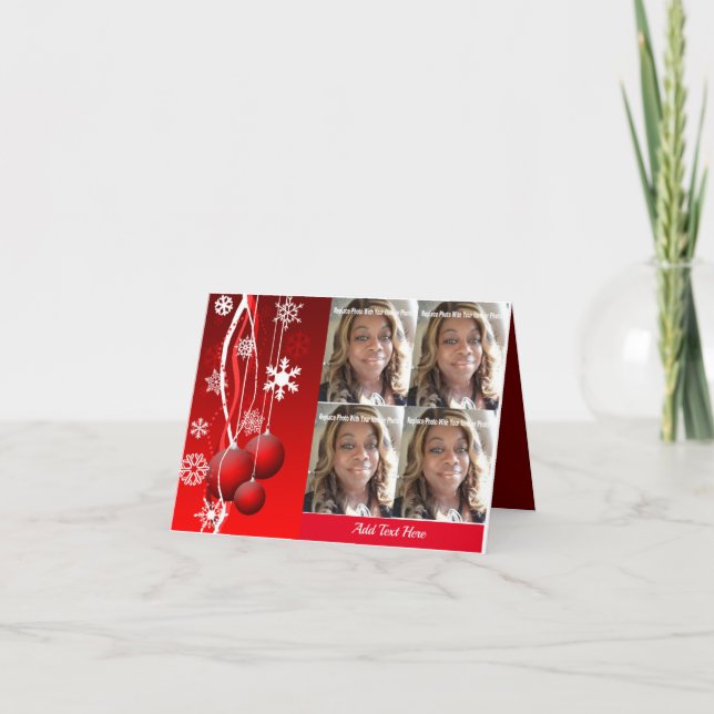 Tarjeta de vacaciones fotográficas (Anverso)