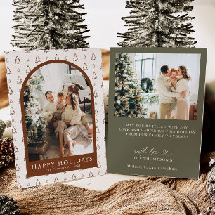 Tarjeta de vacaciones fotográficas, tarjeta de Nav