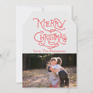 Tarjeta de vacaciones fotográficas: Tipografía Fel