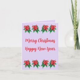 Tarjeta de vacaciones G: Navidad Año Nuevo