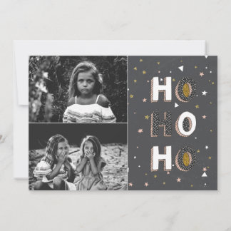 Tarjeta de vacaciones Ho Ho Ho Ho Ho