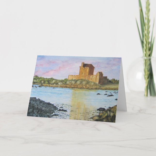 Tarjeta de vacaciones irlandesa, tarjeta de felici (Anverso)