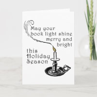 Tarjeta de vacaciones literaria