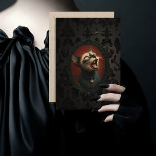 Tarjeta de vacaciones Mad Cat