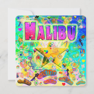 Tarjeta de vacaciones Malibu Epoch Hour