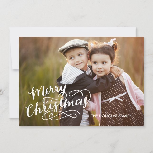 Tarjeta de vacaciones manuscrita (Anverso)