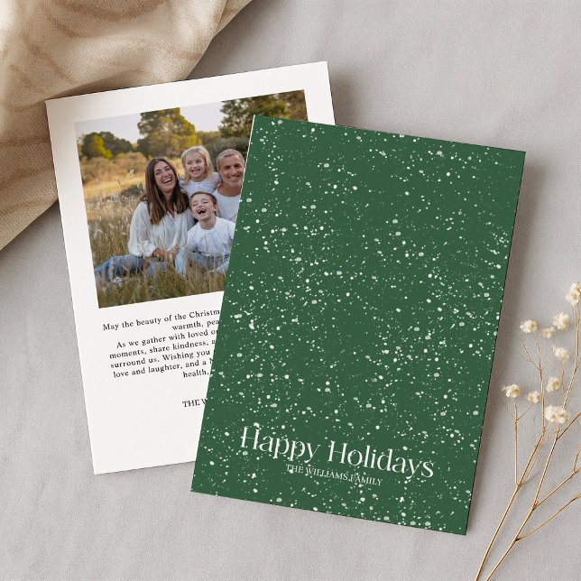 Tarjeta de vacaciones minimalista (Subido por el creador)