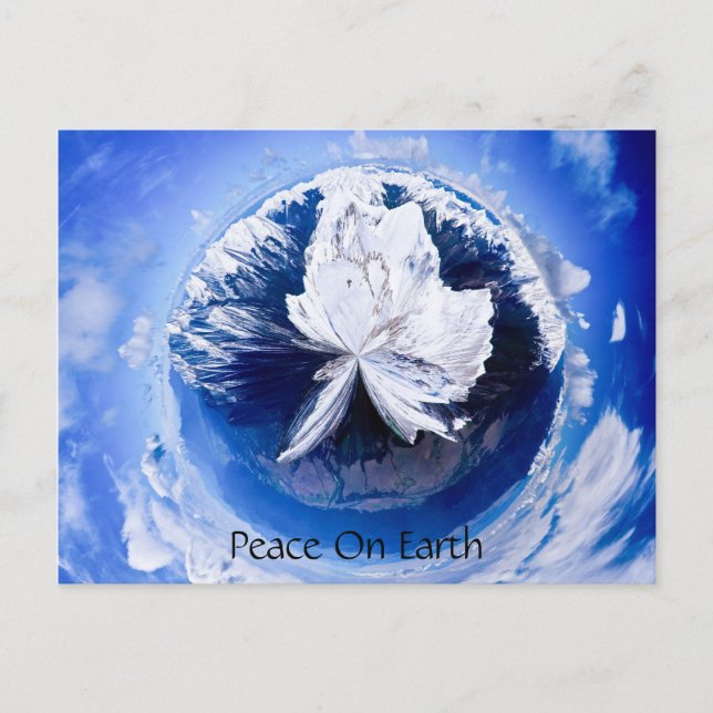 Tarjeta de vacaciones Mount Princeton Planet (Anverso)