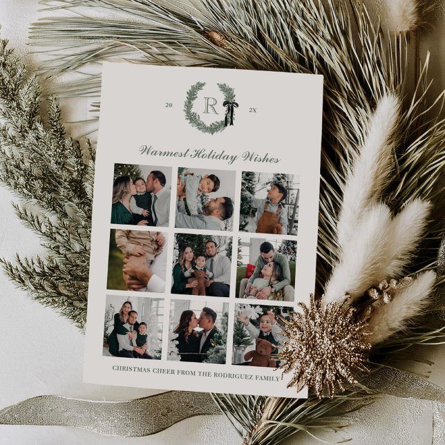 Tarjeta de vacaciones multifotográfica Classic Wre (Subido por el creador)