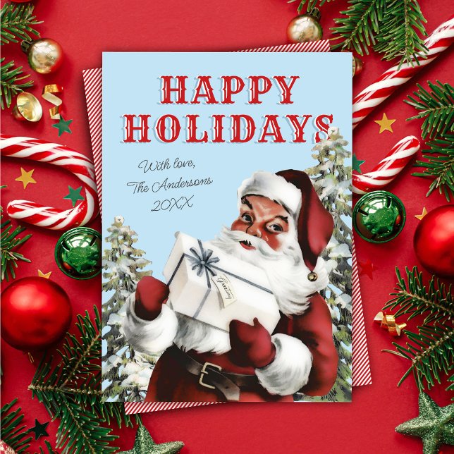 Tarjeta de vacaciones no fotográfica Retro Vintage (Subido por el creador)