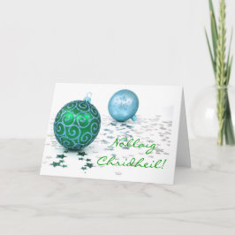 Tarjeta de vacaciones Nollaig Chridheil I para nav