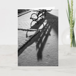 Tarjeta de vacaciones "On a Winter's Night" - en b