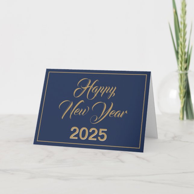 Tarjeta de vacaciones para clientes de negocios pe (Anverso)