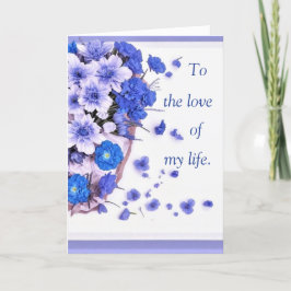 Tarjeta de vacaciones para él, para el amor de mi 