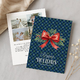 Tarjeta de vacaciones para navidades