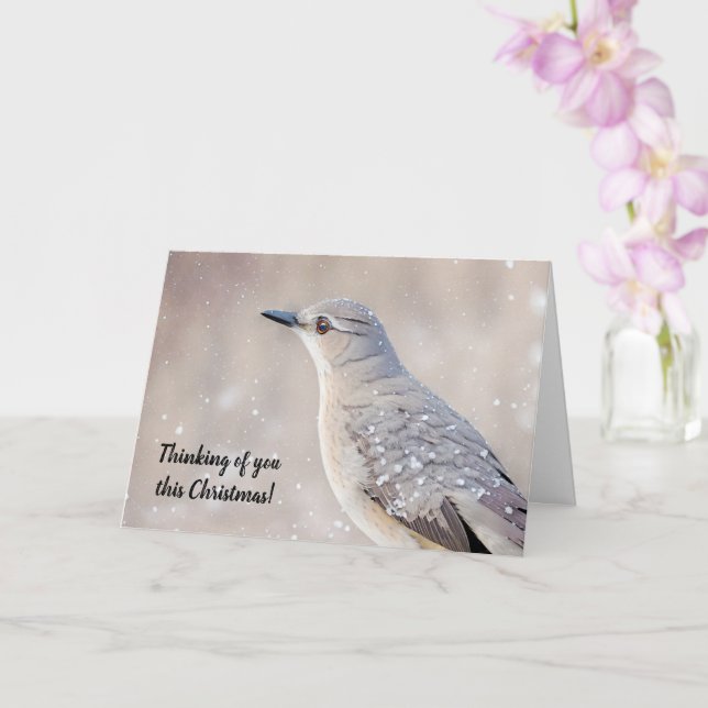Tarjeta de vacaciones para Navidades de arte de la (Orquídea)