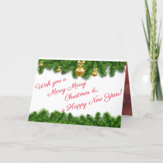 Tarjeta de vacaciones para Navidades de clase para