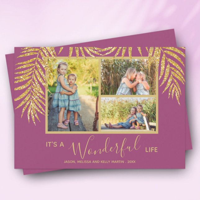 Tarjeta de vacaciones para Navidades de Collage de (Subido por el creador)