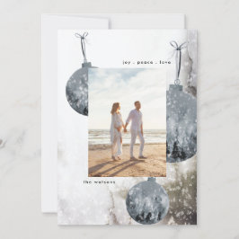 Tarjeta de vacaciones para Navidades de color de n