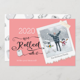 Tarjeta de vacaciones para Navidades de fotografía