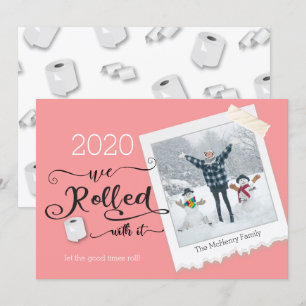 Tarjeta de vacaciones para Navidades de fotografía