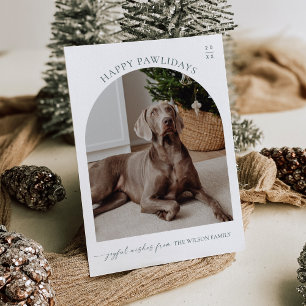 Tarjeta de vacaciones para Navidades de fotografía
