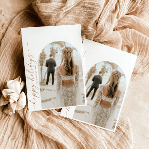 Tarjeta de vacaciones para Navidades de fotografía