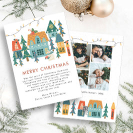Tarjeta de vacaciones para Navidades de fotografía
