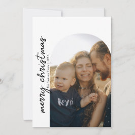 Tarjeta de vacaciones para Navidades de fotografía