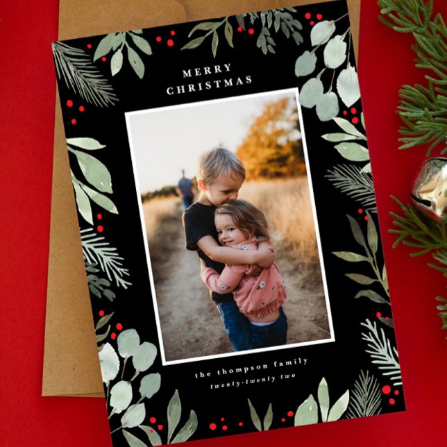 Tarjeta de vacaciones para Navidades de fotos Merr (Subido por el creador)