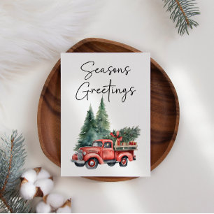 Tarjeta de vacaciones para Navidades de negocios d
