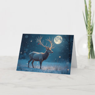 Tarjeta de vacaciones para Navidades de Nieve Insc